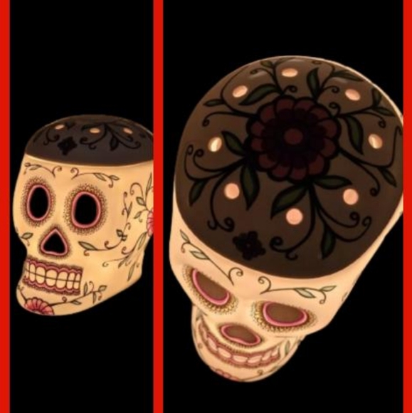 Scentsy ☠️ Dia De Los Muertos ☠️ Sugar Skull ☠️ Electric Wax Warmer - Picture 3 of 10